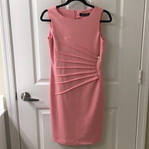 Elegant Pink Ivanka Trump Cocktail Dress Size 4